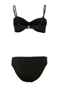 TRENDYOLMİLLA Black Casting with accessories Strapless Covered Regular Waist Regular Bikini Set - Image 5