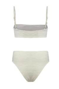 TRENDYOLMİLLA Ecru bralette Covered High Waist Regular Bikini Set - Image 7