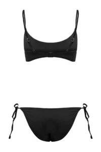 TRENDYOLMİLLA Black bralette Covered Regular Waist High Leg Regular Basic Bikini Set - Image 5