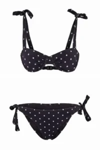 TRENDYOLMİLLA Polka Dot balconette Covered Regular Waist brazilian Bikini Set - Image 4