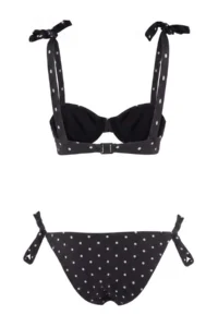 TRENDYOLMİLLA Polka Dot balconette Covered Regular Waist brazilian Bikini Set - Image 5