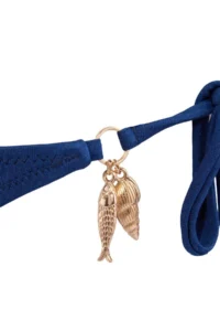 TRENDYOLMİLLA Navy Blue Covered Charm Chlorine&Water Resistant LONG Lasting LYCRA®XTRA LIFE Bikini Set - Image 6