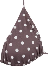 TRENDYOLMİLLA Polka Dot Triangle Covered with accessories Regular Waist Regular Bikini Set - Image 5