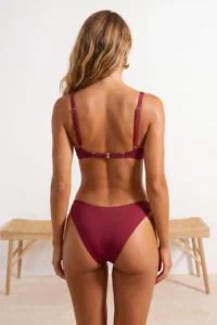 TRENDYOLMİLLA Cherry bralette Covered hipster High Waist Bikini Set - Image 3