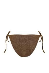 TRENDYOLMİLLA Brown Simli Triangle Covered 3 Sets Set Bikini Set - Image 6