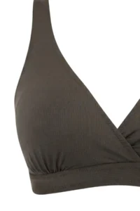 TRENDYOLMİLLA Khaki bralette Covered High Waist hipster Bikini Set - Image 6
