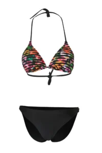 TRENDYOLMİLLA flower patterned Triangle Covered With Beaded Accents Regular Waist Regular Bikini Set - Image 5