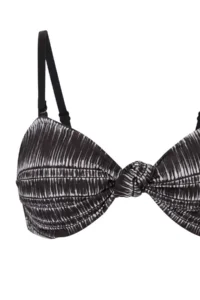 TRENDYOLMİLLA Ethnic Patterned Strapless Covered Node Detailed Regular Waist Regular Bikini Set - Image 5
