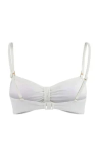 TRENDYOLMİLLA Ecru Strapless Casting with accessories Covered Bikini Top - Image 5