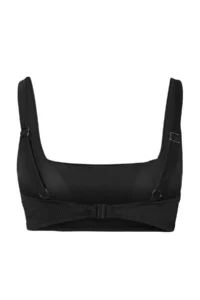 TRENDYOLMİLLA Black bralette Covered textured Basic Bikini Top - Image 5