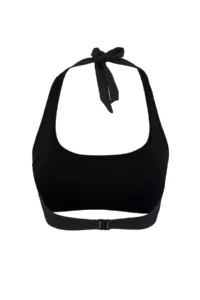 TRENDYOLMİLLA Black Barbell Collar Covered Bikini Top - Image 6