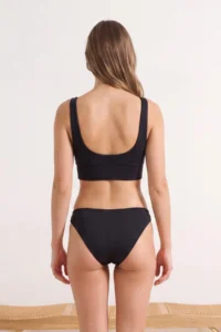 TRENDYOLMİLLA Black bralette Covered Bikini Top - Image 3