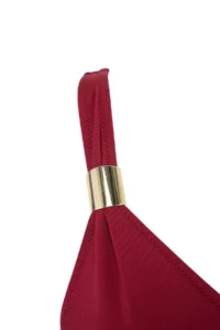 TRENDYOLMİLLA Burgundy Belted Accessory Detailed Binding Detailed V-neck Covered Skirt Swimsuit - Image 6