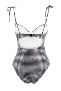 TRENDYOLMİLLA Striped Piped balconette Covered Regular Swimsuit - Image 6