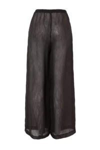 TRENDYOLMİLLA Brown Weaving Maxi Regular Waist Beach Pants - Image 5