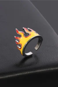 The Collection Anime Demon Slayer Kimetsu No Yaiba Rengoku Kyoujurou Fire Flame Ring