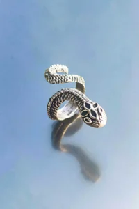 The Collection Unisex Silver Plated Adjustable Ring Set - Image 6