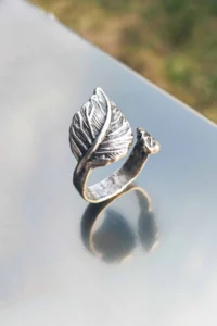 The Collection Unisex Silver Plated Adjustable Ring Set - Image 3