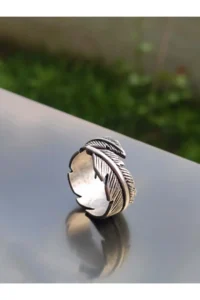 The Collection Unisex Silver Plated Adjustable Ring Set - Image 5