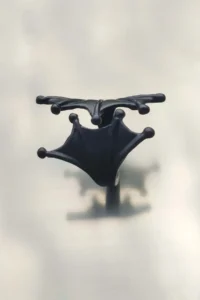 The Collection Bat Wing Model Adjustable Black Ring - Image 5