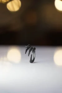 The Collection Claw Model Adjustable Black Men Ring - Image 3