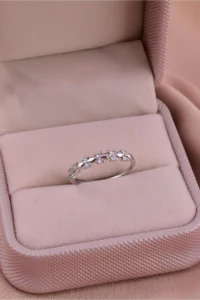 The Collection Set of 2 Serious Relationship Rings Silver Plated Adjustable Lover Couple Rings - Image 8