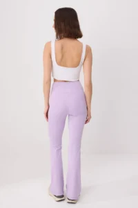 TRENDYOLMİLLA Lilac Scuba Leggings Sports Leggings - Image 4