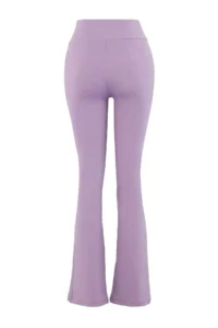 TRENDYOLMİLLA Lilac Scuba Leggings Sports Leggings - Image 6