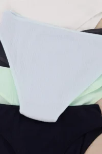 TRENDYOLMİLLA Gray-Multicolored 7's Camisole Briefs Plain Briefs Panties - Image 3