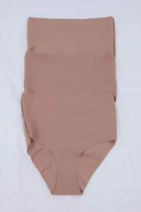 TRENDYOLMİLLA Brown 3 Sets Micro hipster Plain hipster Panties - Image 4