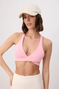 TRENDYOLMİLLA Pink Scuba Covered Sports bra - Image 5