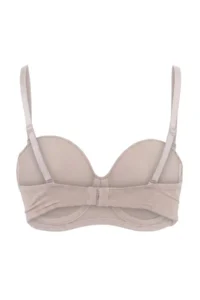 TRENDYOLMİLLA Pink-Multicolored 3 Sets Micro Lace Sabit Container Strapless Bra - Image 6