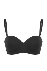 TRENDYOLMİLLA Pink-Multicolored 3 Sets Micro Lace Sabit Container Strapless Bra - Image 7