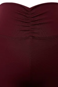 TRENDYOLMİLLA Burgundy Scuba Sports Leggings - Image 2