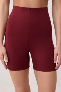 TRENDYOLMİLLA Burgundy Scuba Sports Leggings - Image 3
