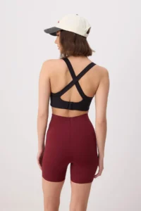 TRENDYOLMİLLA Burgundy Scuba Sports Leggings - Image 4