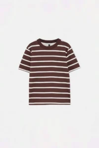 Multicolored*001 5 Sets Boys' Striped Knitting T-Shirt - Image 2