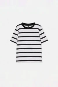 Multicolored*001 5 Sets Boys' Striped Knitting T-Shirt - Image 4