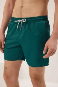 MAN Emerald Green Regular Standard Swimsuit Swim Shorts - Image 3