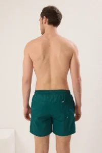 MAN Emerald Green Regular Standard Swimsuit Swim Shorts - Image 4