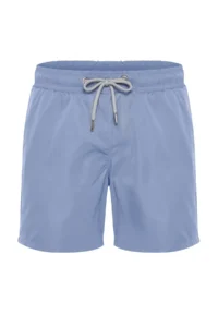 MAN Light Blue Basic Standard Size Swim Shorts - Image 6