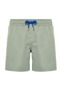 MAN Light Khaki Basic Standard Size Swimsuit Swim Shorts - Image 6