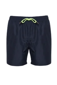 MAN Navy Blue Basic Standard Size Swimsuit Swim Shorts - Image 7