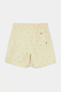 MAN Yellow Tropik Printed Standard Size Swimsuit Swim Shorts - Image 9