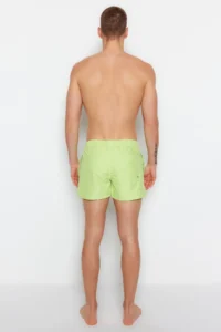 MAN Light Green Ekstra Short Basic Swimsuit Swim Shorts - Image 7
