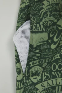 MAN Khaki Plus Size Patterned Swim Shorts - Image 6
