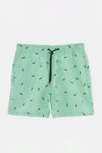 MAN Green Men Swim Shorts