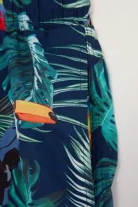 MAN Multicolored Men Plus Size Swim Shorts - Image 2