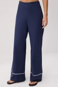 TRENDYOLMİLLA Navy Blue  Weaving Bottom - Top Set - Image 3