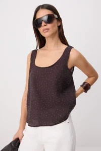 TRENDYOLMİLLA Brown Rocky Blouse - Image 2